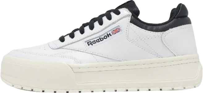 Reebok 銳步 Club C Megacourt 厚底復古情侶鞋