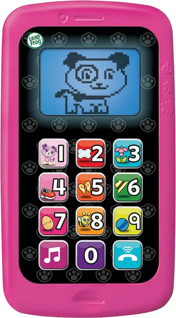 LeapFrog 跳跳蛙 數數聰明小手機, 粉色, 1個