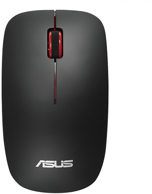 ASUS 華碩 MOUSE 人體工學無線滑鼠, WT300, 黑色