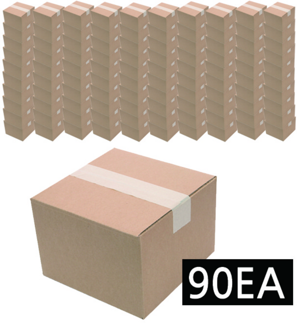 코멧 택배박스, 베이지, 90개