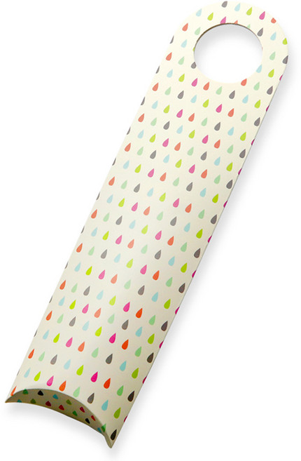 인디케이 레인보우 핸들 반달 상자, 혼합색상, 10개