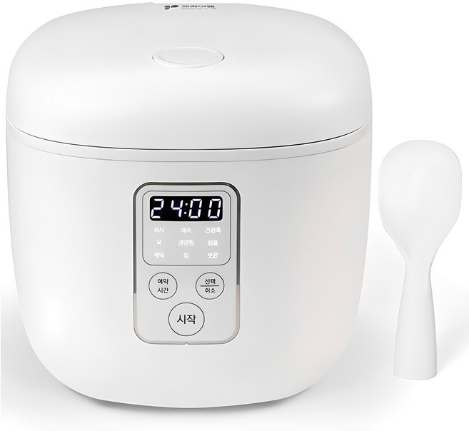 키친아트 쏘렐 스마트 미니 전기 밥솥 3인용, KCM-777RC, 화이트