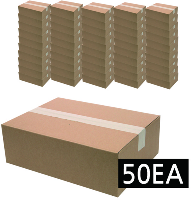 코멧 택배박스, 베이지, 50개
