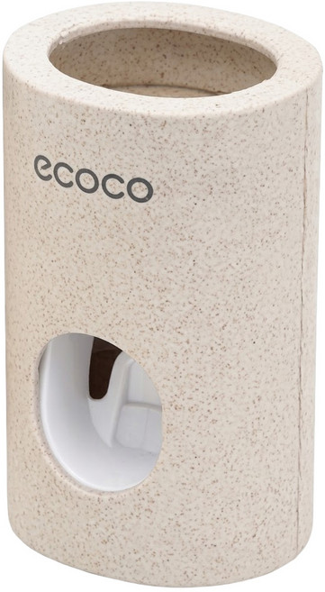 ecoco 意可可 自動牙膏擠壓器, 白色, 1個