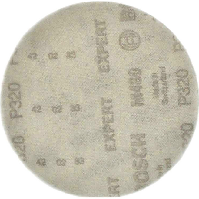 BOSCH 博世 台灣公司貨 超耐久M480 圓型黏扣集塵砂紙 P320 50張, 1盒