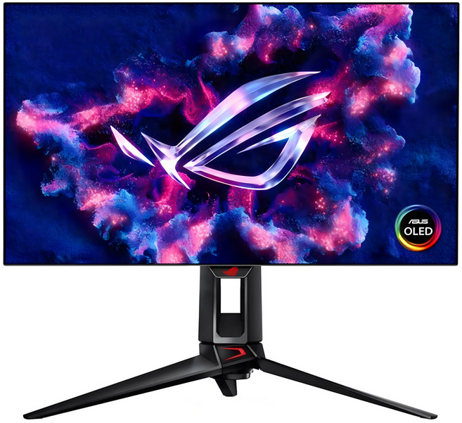 ASUS 華碩 ROG Swift 26.5" 電競 顯示器 16:9 OLED 黑色 PG27AQDP 480Hz 0.03ms QHD