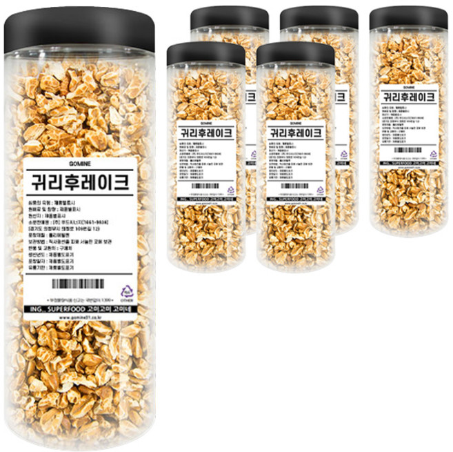 고미네 귀리후레이크, 150g, 6개
