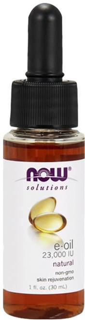 NOW solutions 維他命 E 深層保濕油, 30ml, 1瓶