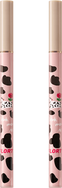 FLORTTE 花洛莉亞 哇塞好細眼線液筆 臥蠶筆 0.55ml, 淺色, 2件