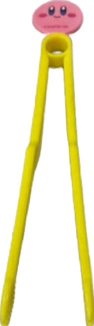 Skater 卡通薯片夾 食物夾 220 x 36 x 18mm, 星之卡比 黃色, 1支