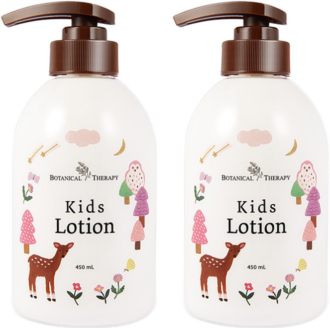 보타니컬테라피 키즈 로션, 450ml, 2개