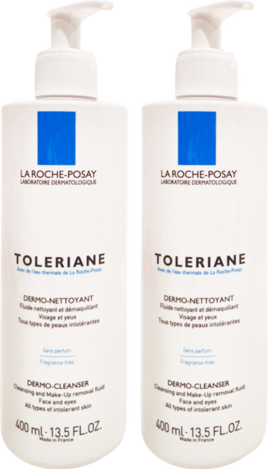 LA ROCHE POSAY 理膚寶水 多容安清潔卸妝乳液, 400ml, 2瓶