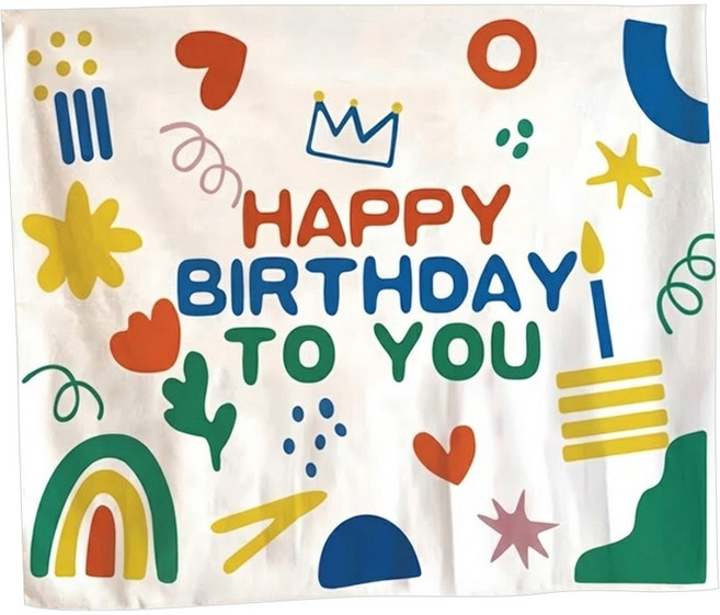 半島良品 居家裝飾掛布, 生日蛋糕