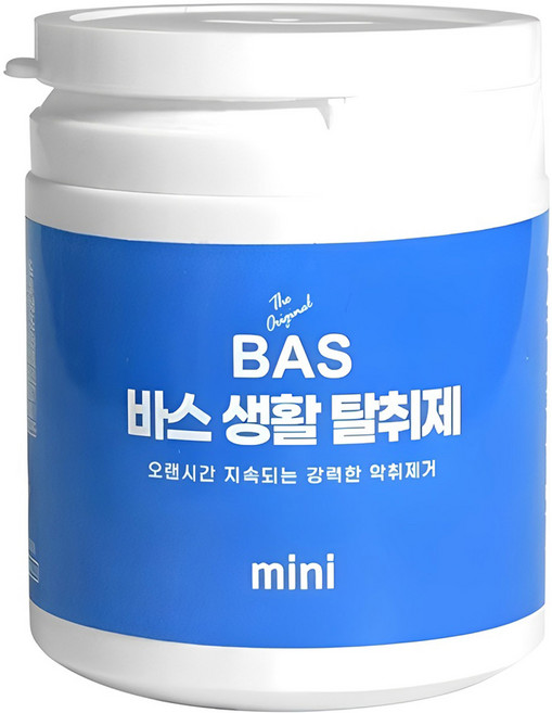 BAS 차량용 생활 탈취제 미니 베이비파우더향, 150g, 1개
