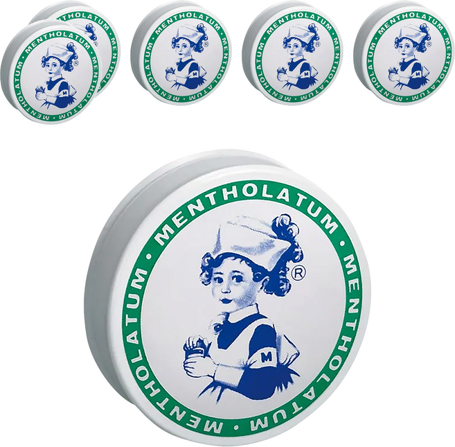 MENTHOLATUM 曼秀雷敦 軟膏, 6罐, 12g