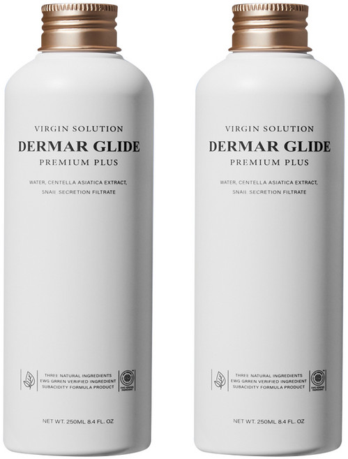 VIRGIN SOLUTION Premium Plus肌膚保濕水溶性按摩凝膠, 2瓶, 250ml