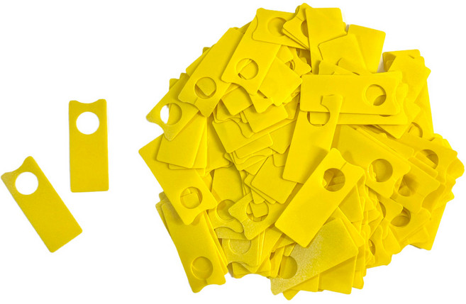 심플리지 식물 이름표 라벨 네임택 200p, 옐로