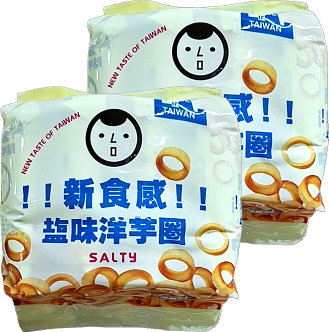 Chiao-E 巧益 鹽味洋芋圈, 72g, 2袋