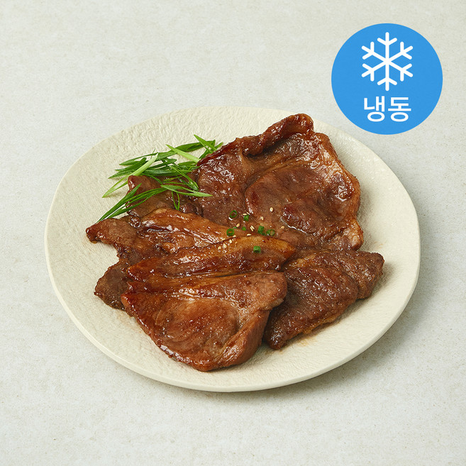 갈비아저씨 목살 양념구이 208 (냉동), 600g, 1개