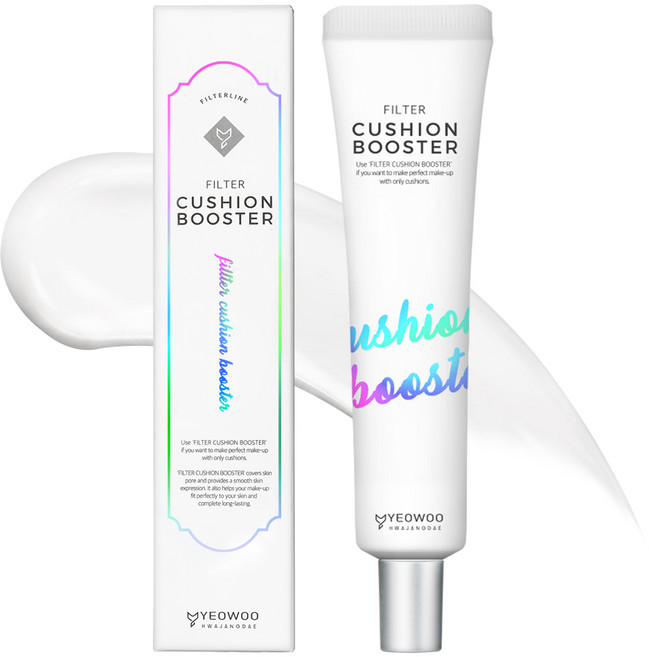 여우화장대 필터 쿠션 부스터 모공 프라이머 메이크업베이스 40ml, 1개