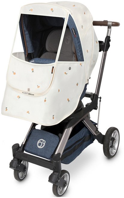 마니또 멜란지 자수 오르빗 G5 전용 방풍커버, 테디베어 크림, 1개