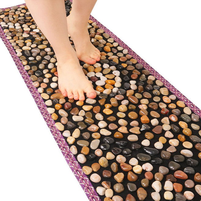 MAME 자갈 지압매트 150cm, 1개, 혼합색상