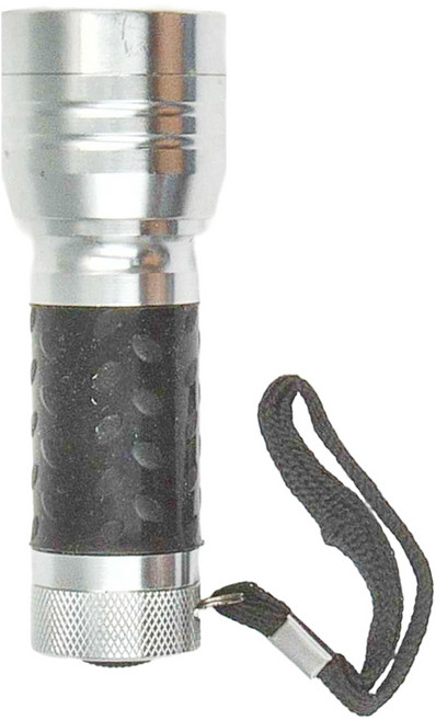 PRACTICAL 實用牌 19LED鋁合金手電筒 PR-A109 76g, 1支