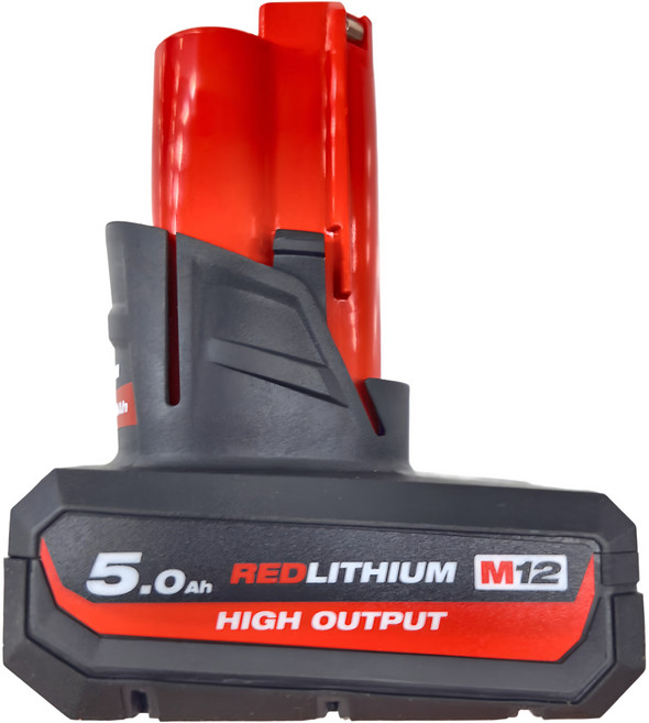 Milwaukee 美沃奇 台灣公司貨 12V高輸出5.0Ah鋰電池 M12 HB5 0.42kg 1個