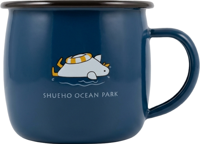 SHUEHO 樹可 海洋公園杯 鴨子寶寶, 藍色, 1個