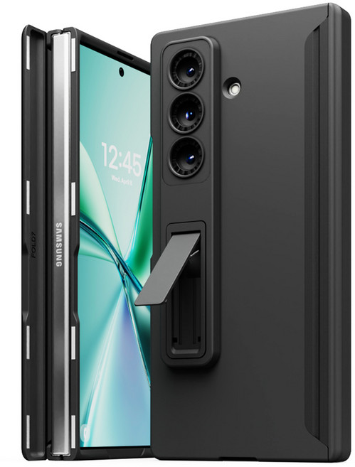 신지모루 풀커버 마그네틱 힌지보호 슬림 매트핏 휴대폰 케이스