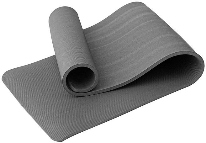 코멧 NBR 16mm 요가매트, 그레이, 1개