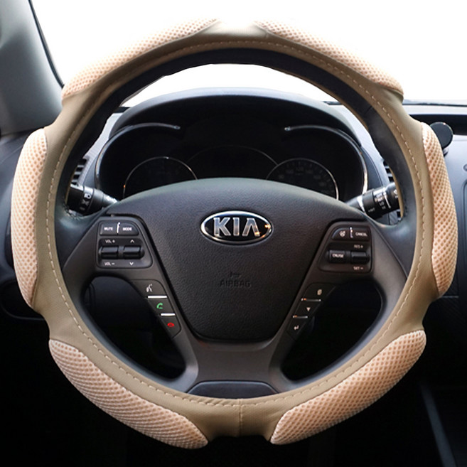 차바치 엠보 메쉬 핸들커버, 베이지