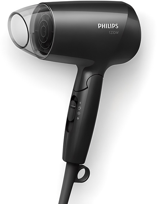 필립스 에센셜케어 헤어 드라이기 1200W, BHC010/19, 블랙