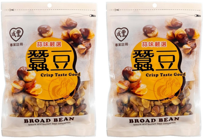 成豐 蠶豆, 200g, 2包