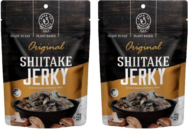 디제이앤에이 표고버섯 저키 오리지널, 60g, 2개