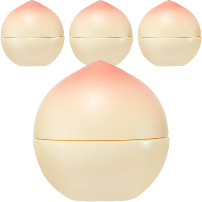 토니모리 미니 과일 립밤, 피치, 7g, 4개 - 쿠팡