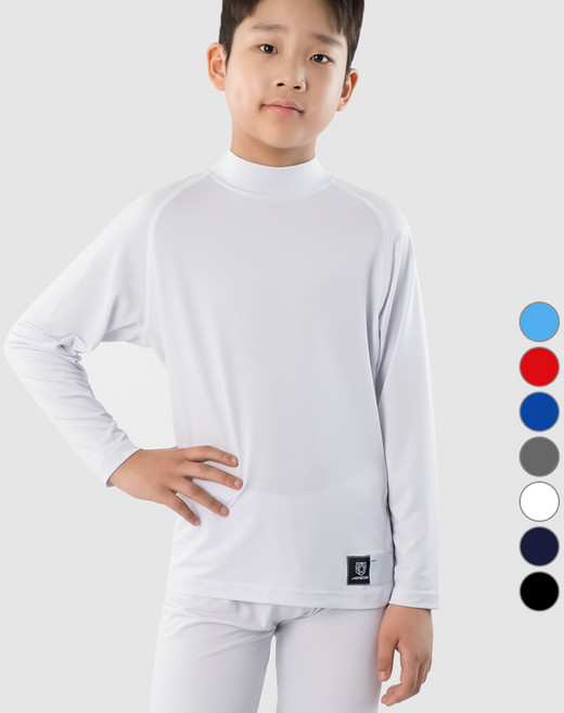 아르메데스 주니어용 스포츠 언더레이어 반목 상의 AR-28