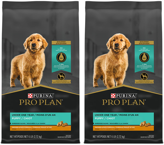 PRO PLAN 冠能 幼犬用 鮮雞成長配方乾飼料, 2個