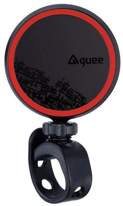 guee i-See 快拆式 廣角後照鏡, 紅色, 1個