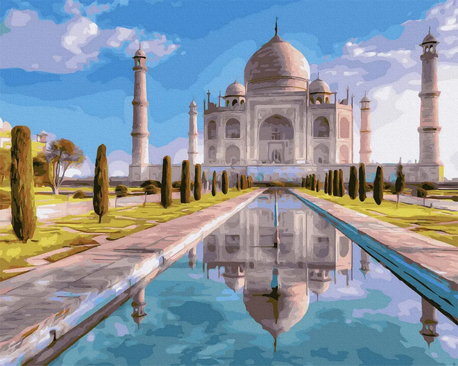 ArtLife 藝術生活 世界風情系列 TW060 40 x 50cm, 泰姬瑪哈凌, 1個