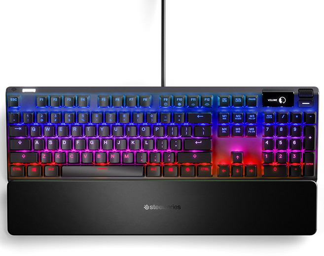 스틸시리즈 Apex Pro US 기계식 유선 게이밍 일반형 키보드, KB-00009, 마그네틱축(자석축)