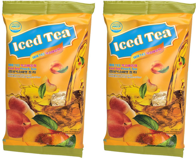 자판기용 아이스티 복숭아, 800g, 1개입, 2개