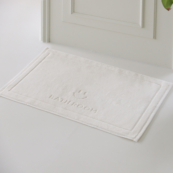 호텔식 욕실 면 발매트, 크림바쓰