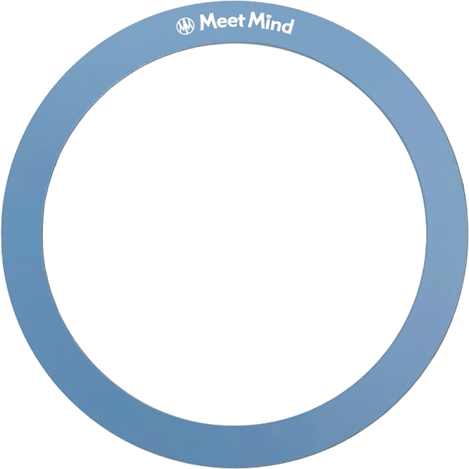 Meet Mind ios/Android 多彩引磁片 Set 2 通用款, 淺藍色, 1組