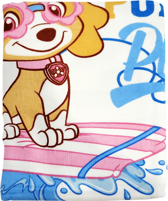 SPIN MASTER 汪汪隊立大功 浴巾系列 100%純棉浴巾 PMJT01 140 x 70cm, 日光浴天天 多色, 1條