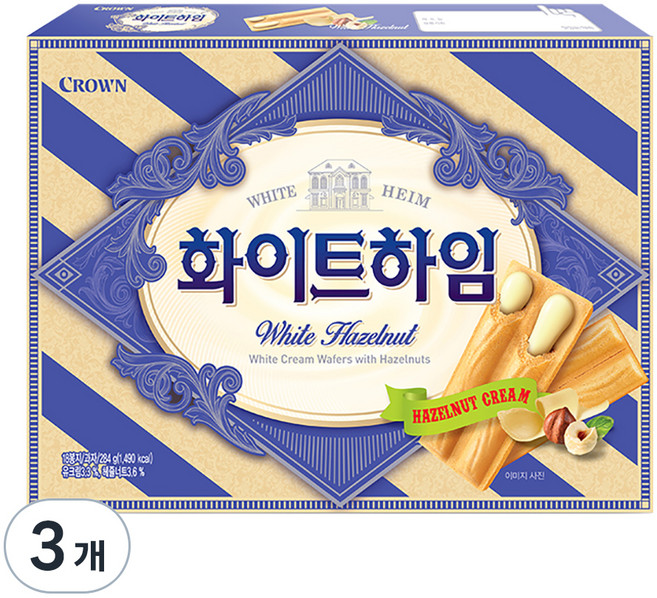 크라운 화이트 하임, 284g, 3개