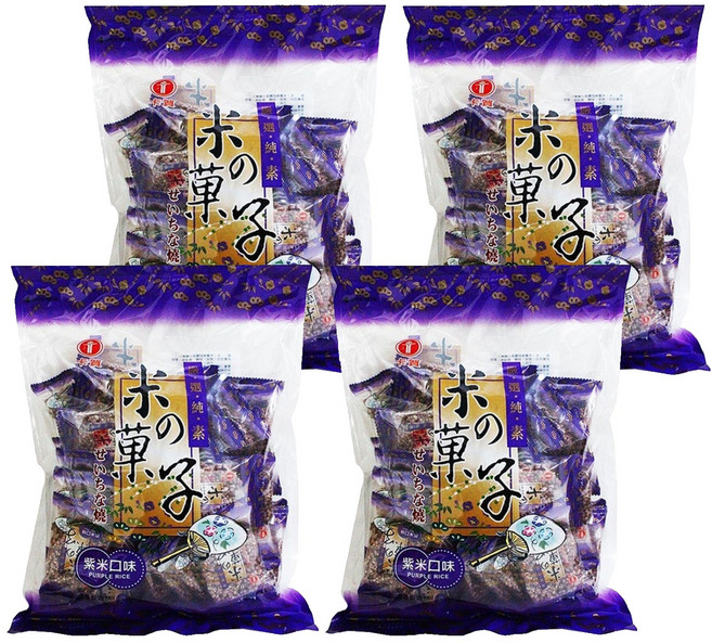 卡賀 米之菓子 紫米, 200g, 4袋