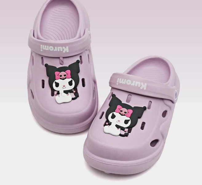 童款三麗鷗聯名酷洛米防水洞洞鞋