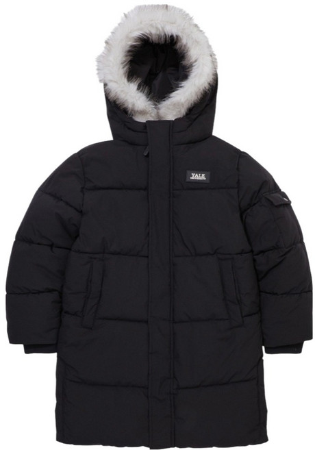 예일키즈 주니어 아동용 예일 에코퍼 후드 롱 패딩 YJCPJPE43334