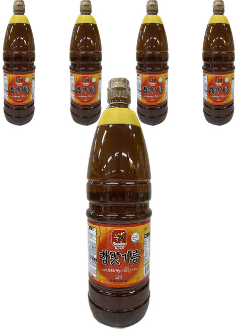 세진푸드불로 참맛기름, 1.8L, 5개